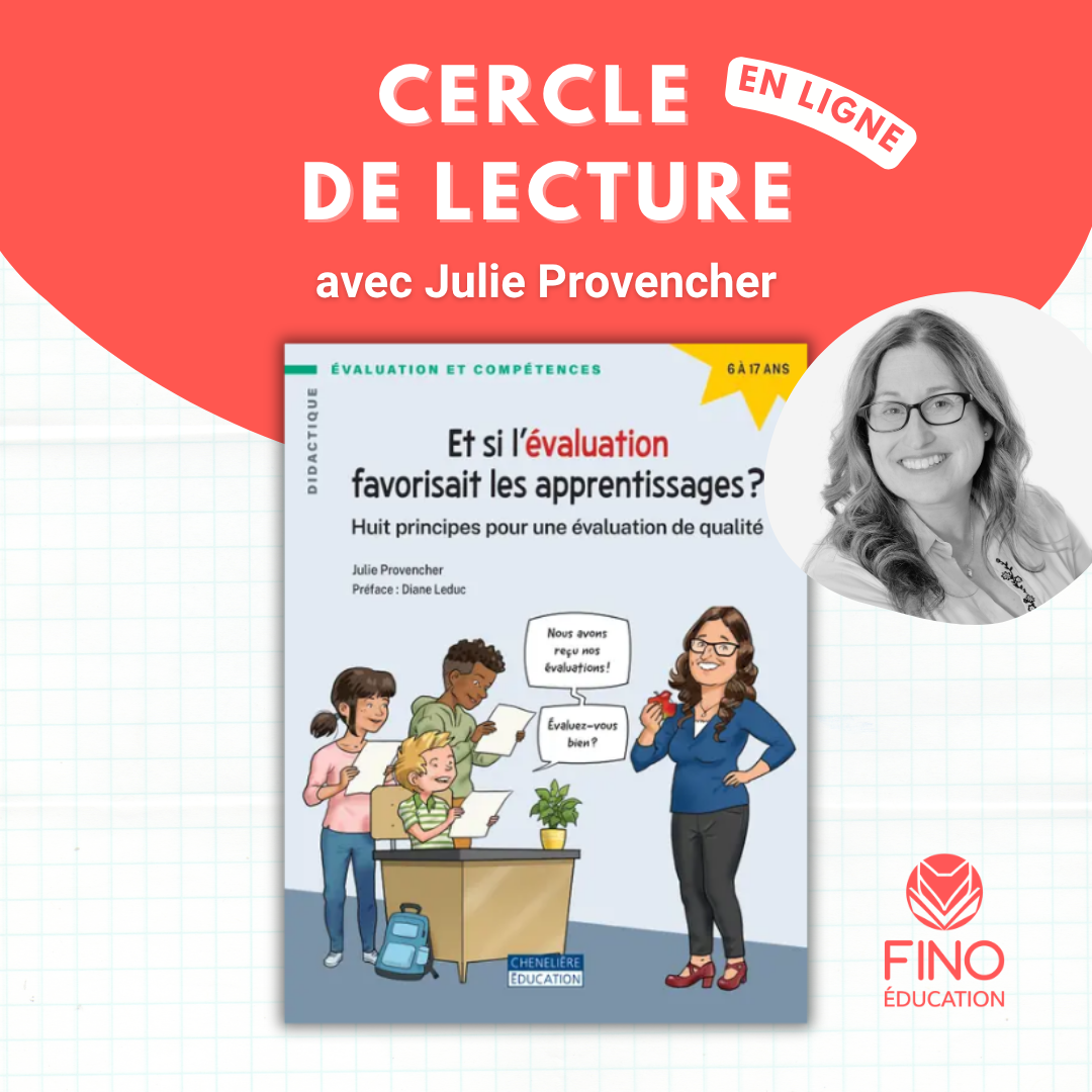 Cercle de lecture: Et si l’évaluation favorisait les apprentissages ?