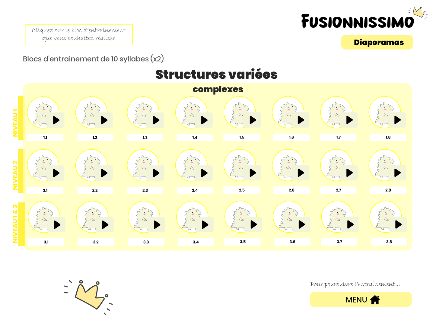 Fusionnissimo - Diaporamas (licence perpétuelle)