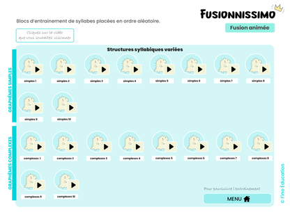 Fusionnissimo - Fusion animée (abonnement annuel)