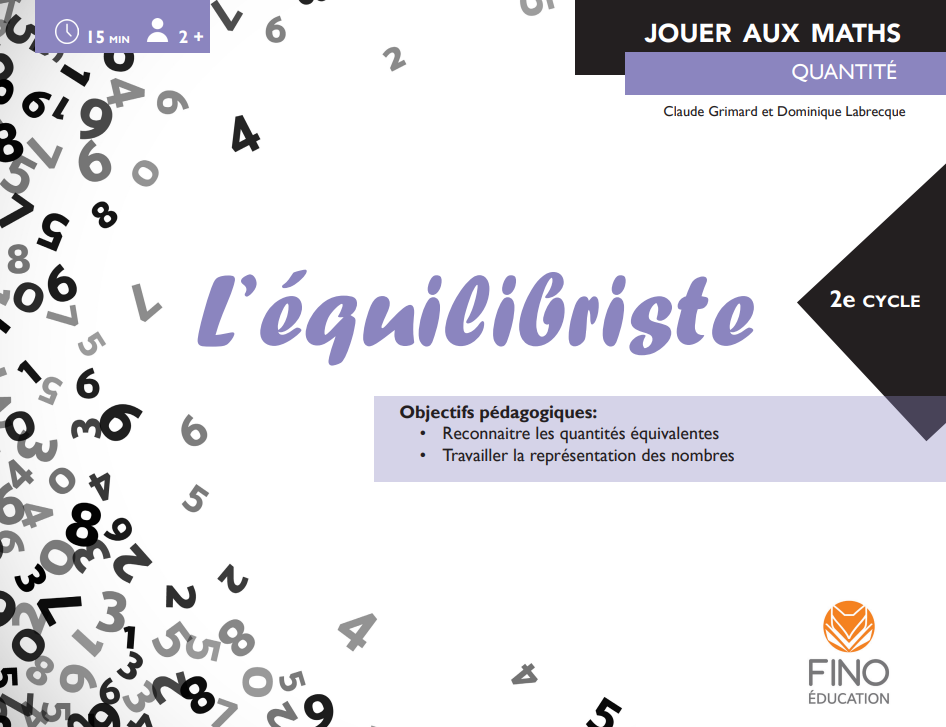 L'équilibriste - Collection Jouer aux maths