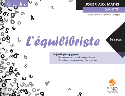 L'équilibriste - Collection Jouer aux maths