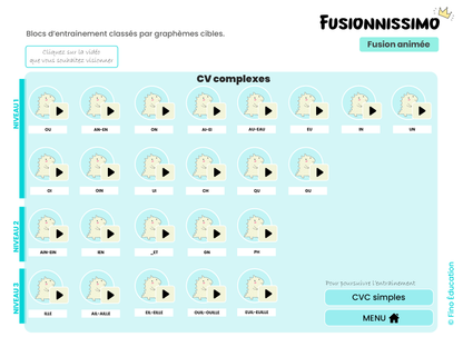 Fusionnissimo - Fusion animée (abonnement annuel)