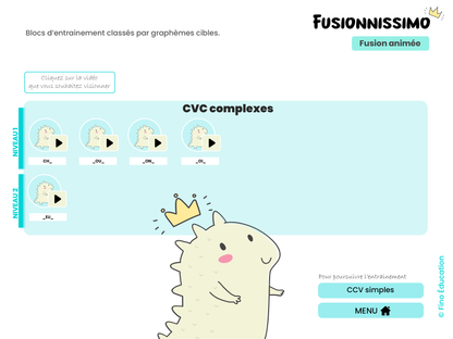Fusionnissimo - Fusion animée (abonnement annuel)