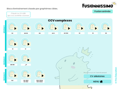 Fusionnissimo - Fusion animée (abonnement annuel)