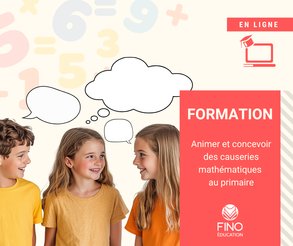 Animer et concevoir des causeries mathématiques au primaire