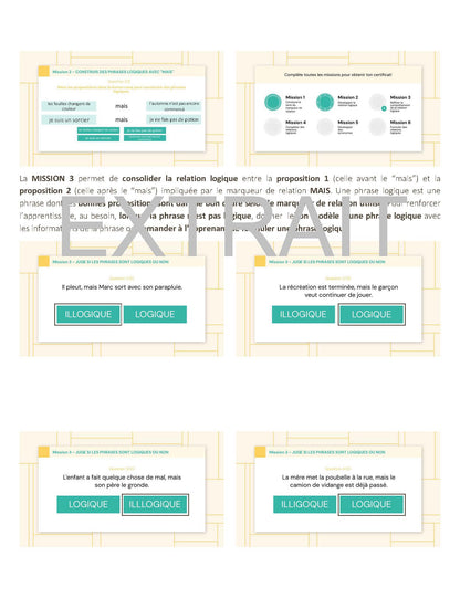 Mission phrases complexes 1
