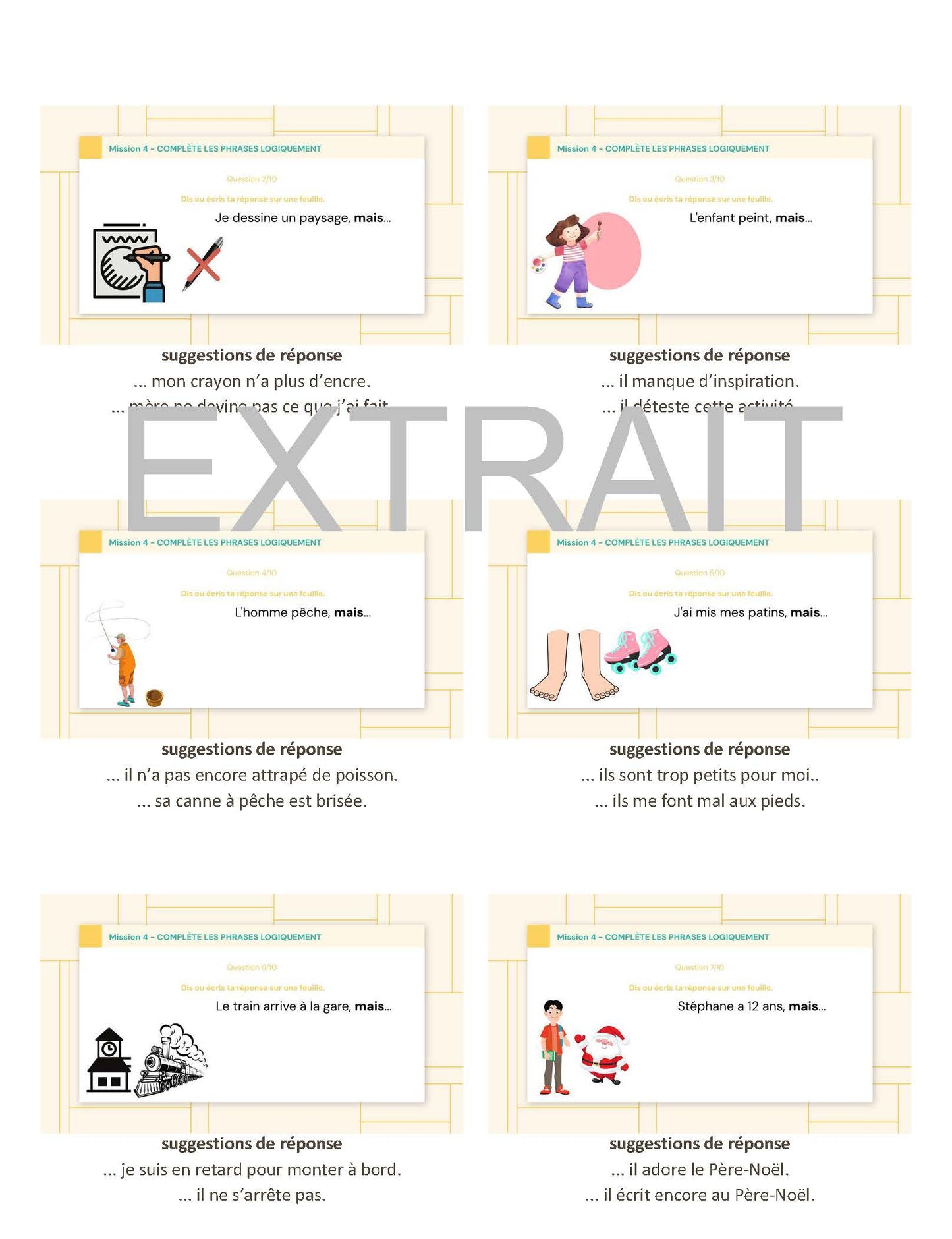 Mission phrases complexes 1