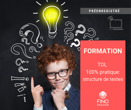 TDL 100% pratique : structure de textes