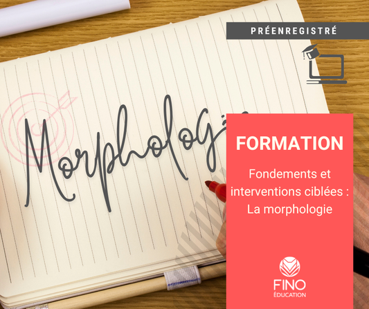 Fondements et interventions ciblées : la morphologie