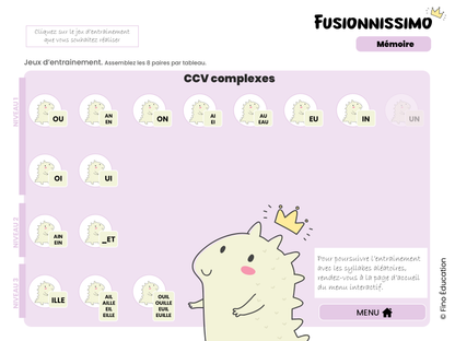 Fusionnissimo - Mémoire (abonnement annuel)
