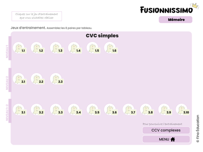 Fusionnissimo - Mémoire (abonnement annuel)