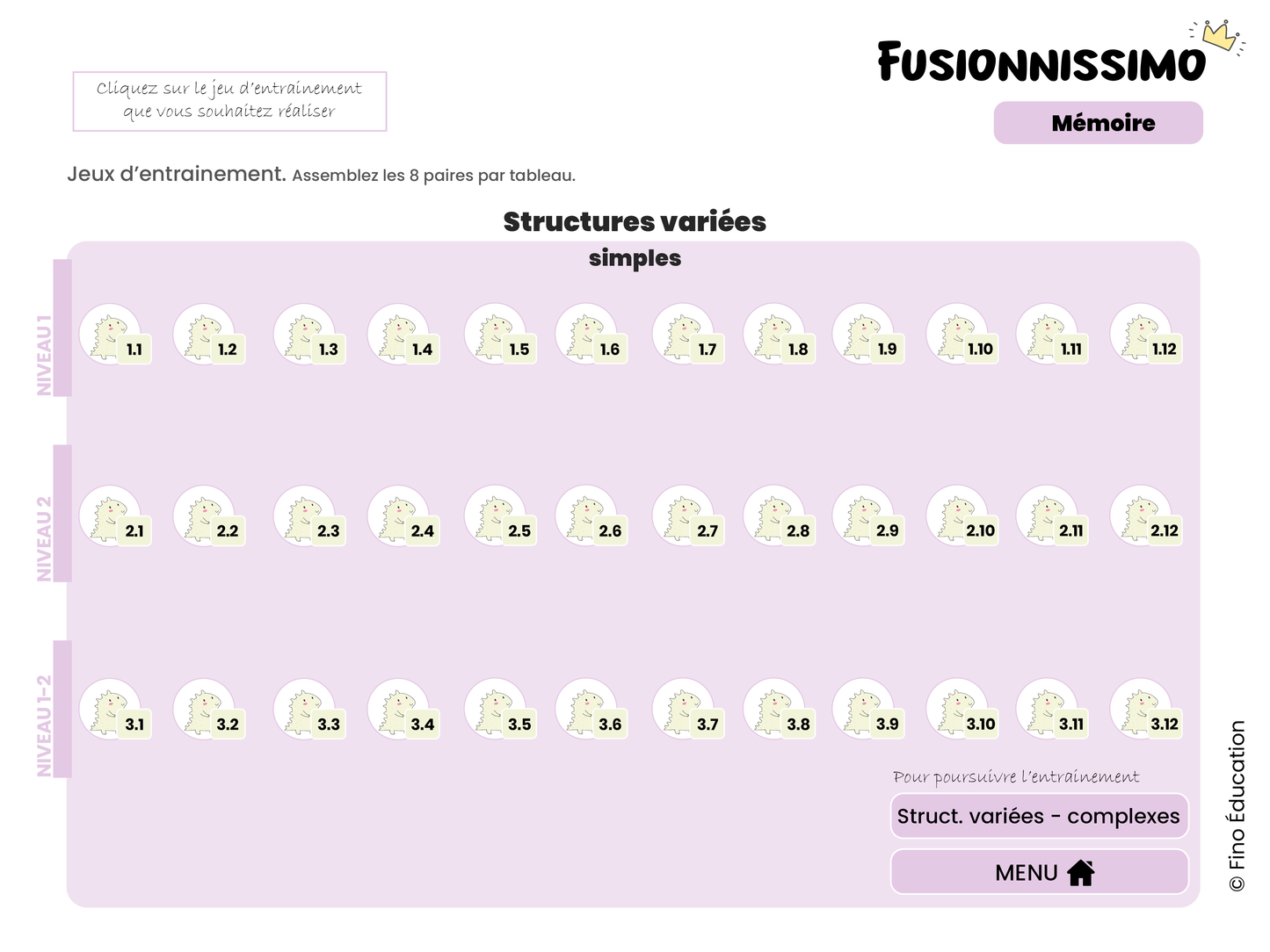 Fusionnissimo - Mémoire (abonnement annuel)