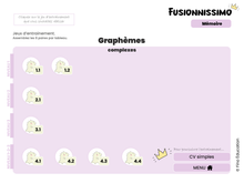 Fusionnissimo - Mémoire (abonnement annuel)