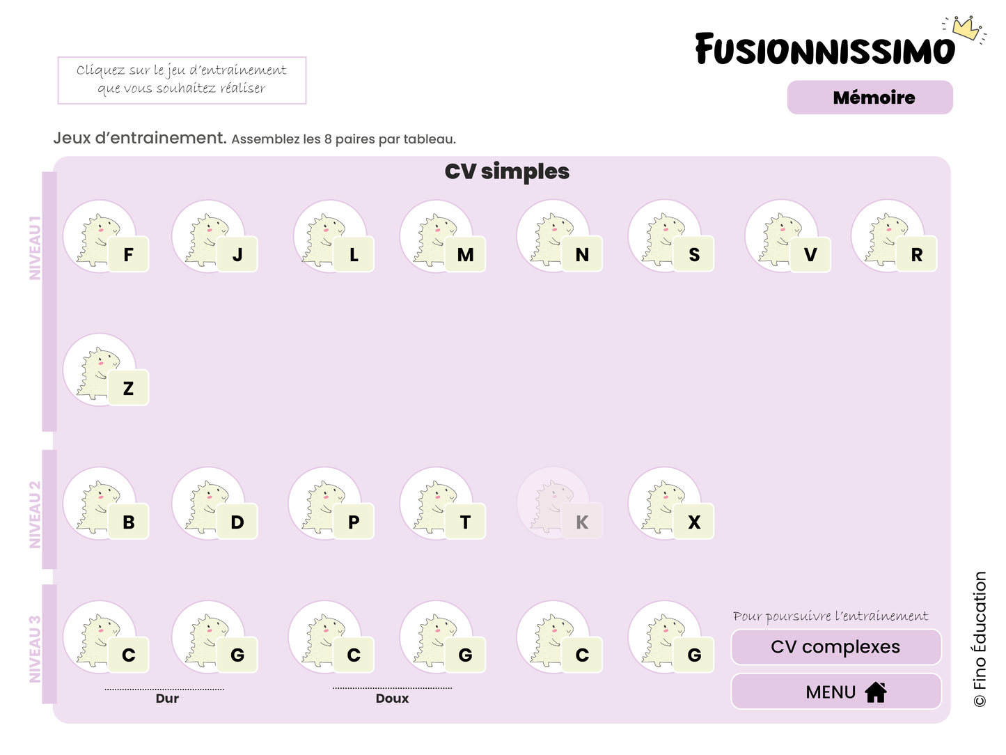 Fusionnissimo - Mémoire (abonnement annuel)