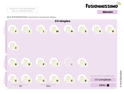 Fusionnissimo - Mémoire (abonnement annuel)