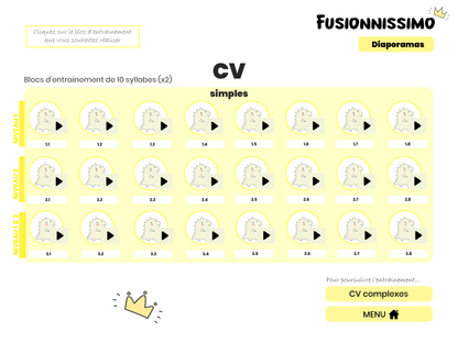 Fusionnissimo - Diaporamas (licence perpétuelle)