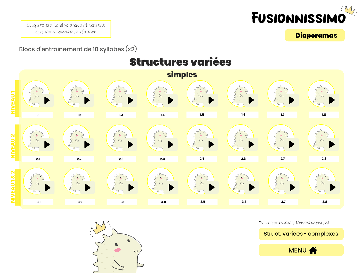 Fusionnissimo - Diaporamas (licence perpétuelle)