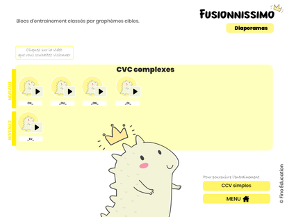 Fusionnissimo - Diaporamas (licence perpétuelle)