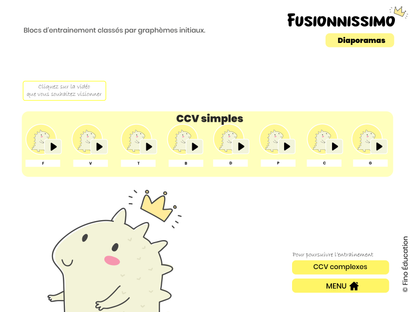 Fusionnissimo - Diaporamas (licence perpétuelle)