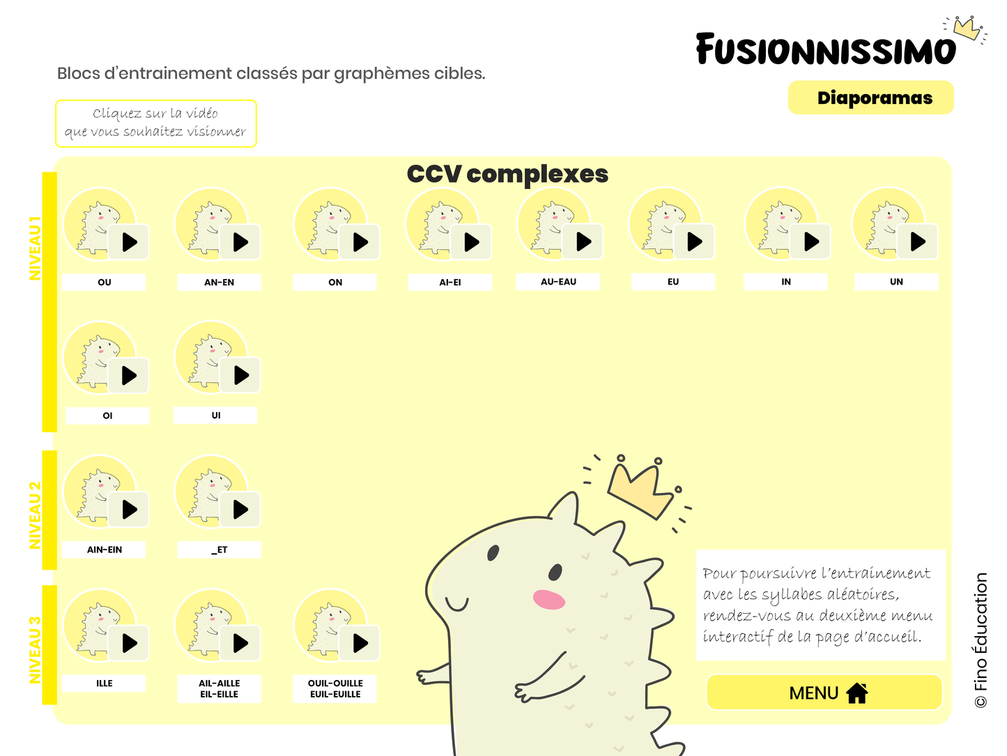 Fusionnissimo - Diaporamas (licence perpétuelle)