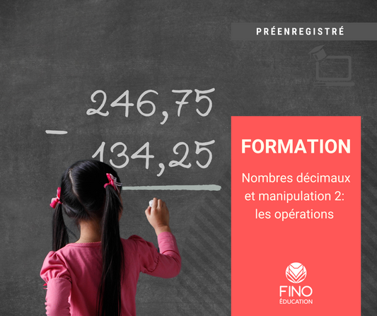 Nombres décimaux et manipulation 2 : les opérations