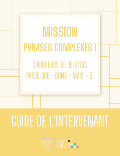 Mission phrases complexes 1
