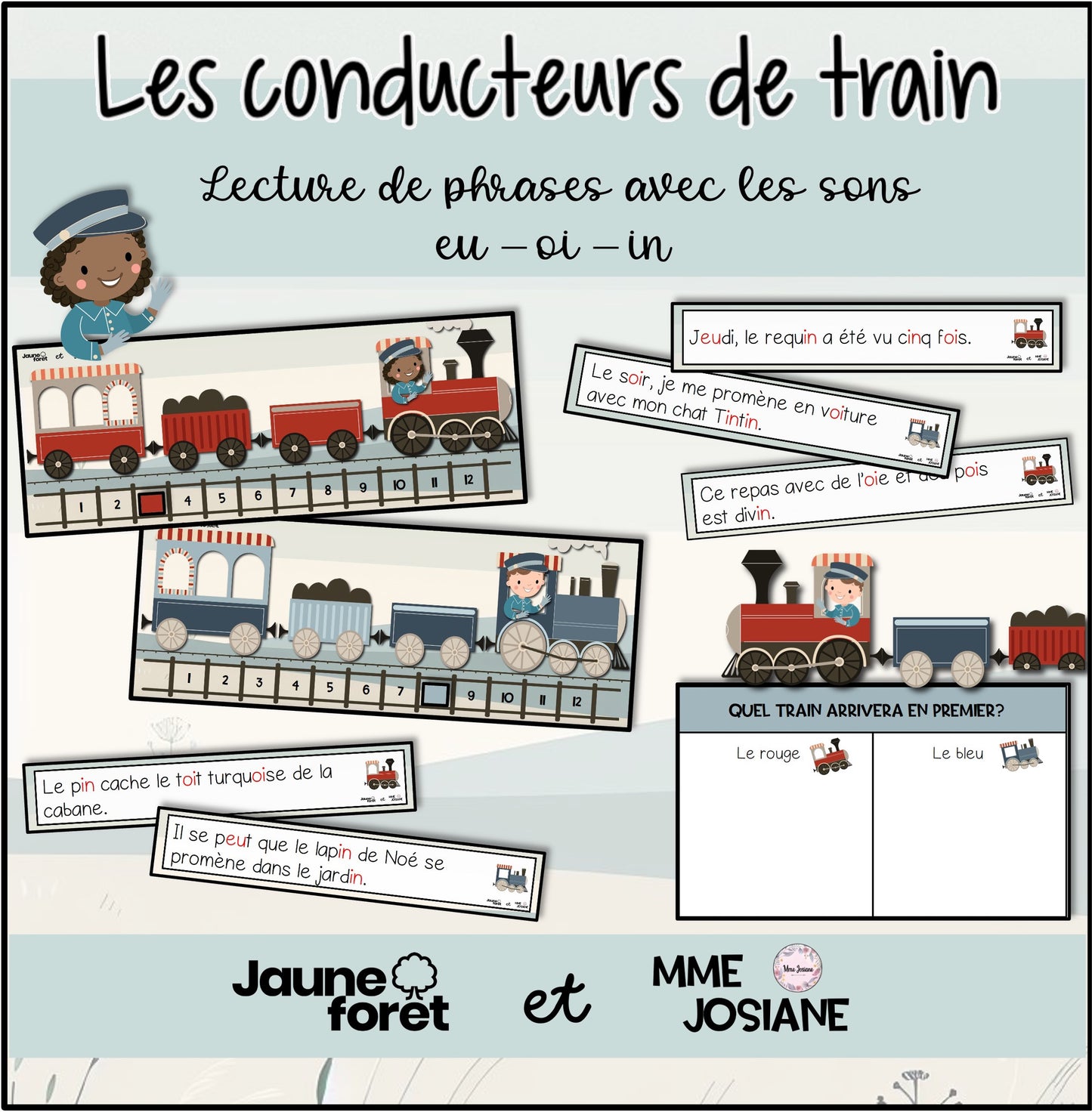 Trousse de lecture de phrases avec graphemes complexes