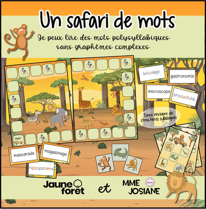 Trousse mots polysyllabiques