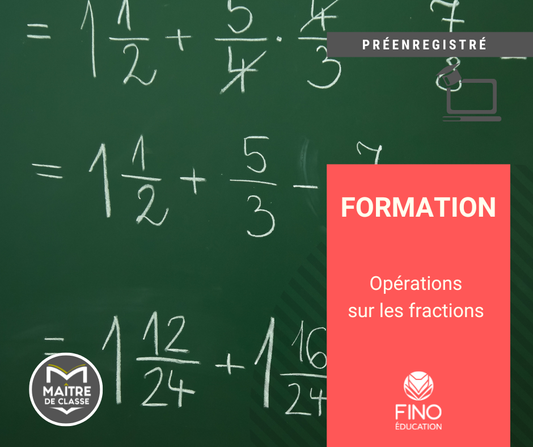Opérations sur les fractions