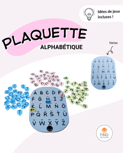 Plaquette alphabétique