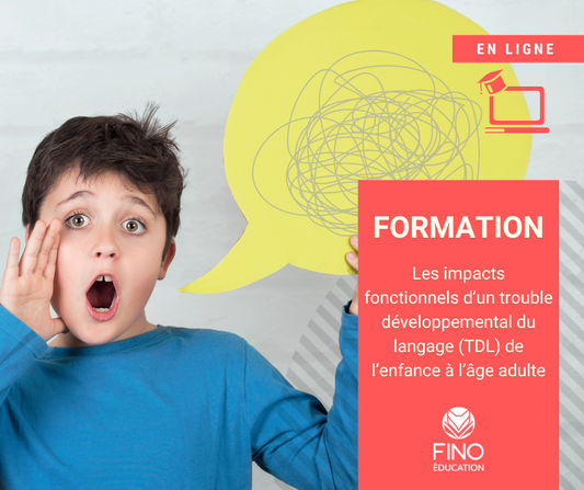 Mieux comprendre les impacts fonctionnels d’un trouble développemental du langage (TDL) de l’enfance à l’âge adulte.