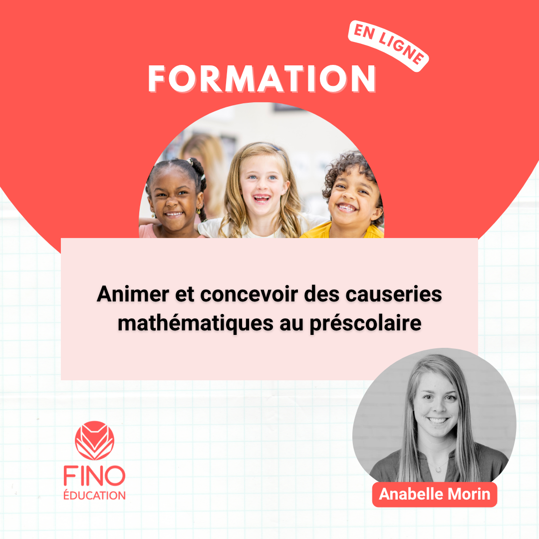 Animer et concevoir des causeries mathématiques au préscolaire
