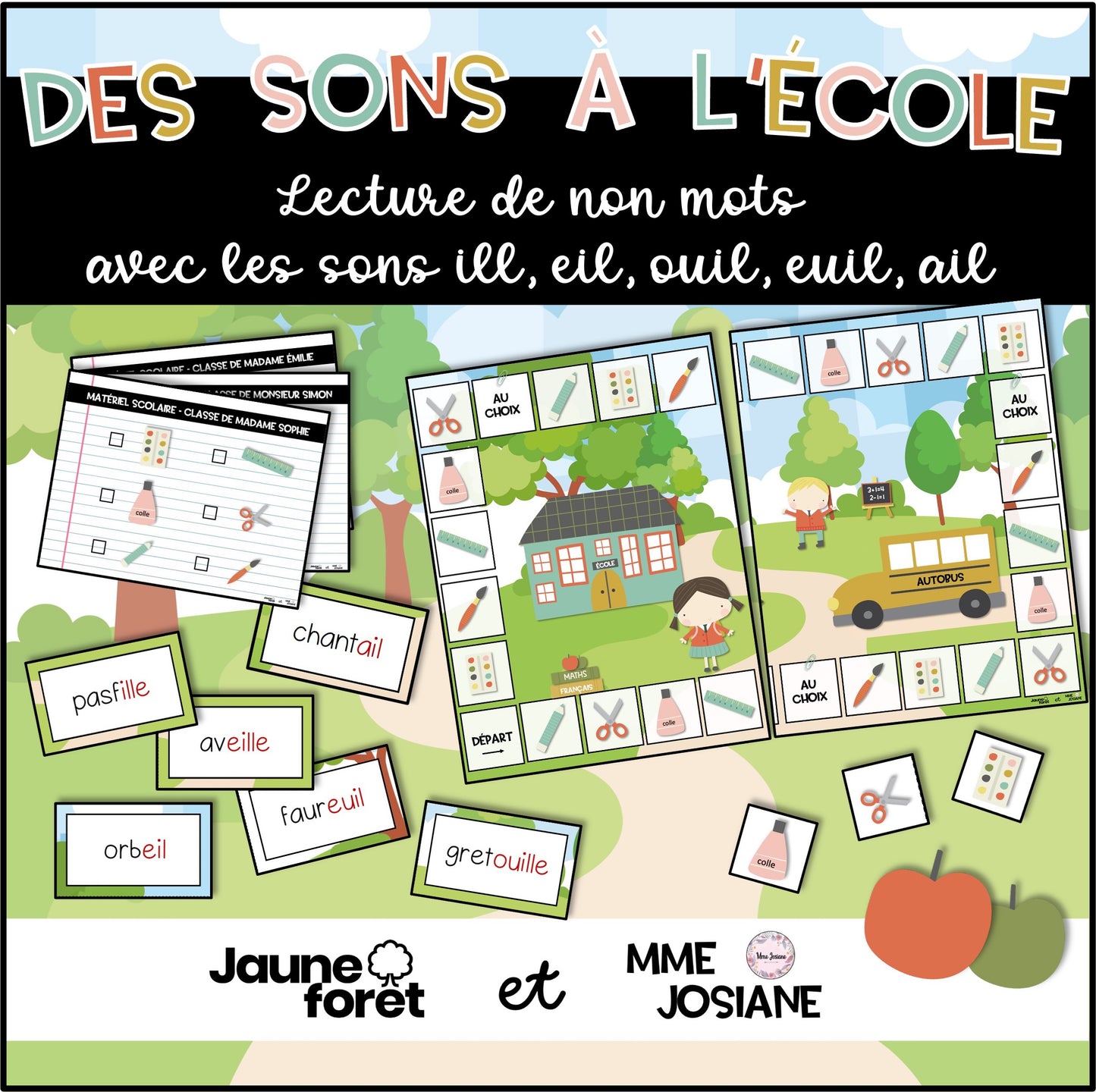 Trousse de lecture - Sons complexes 2.0