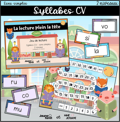 Trousse de lecture - ensemble A - Sons simples