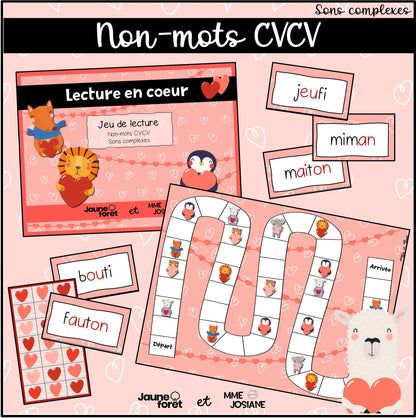 Trousse de lecture - ensemble B - Sons complexes