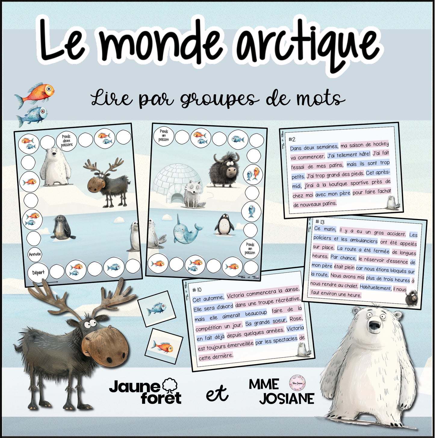 Trousse de fluidité en lecture