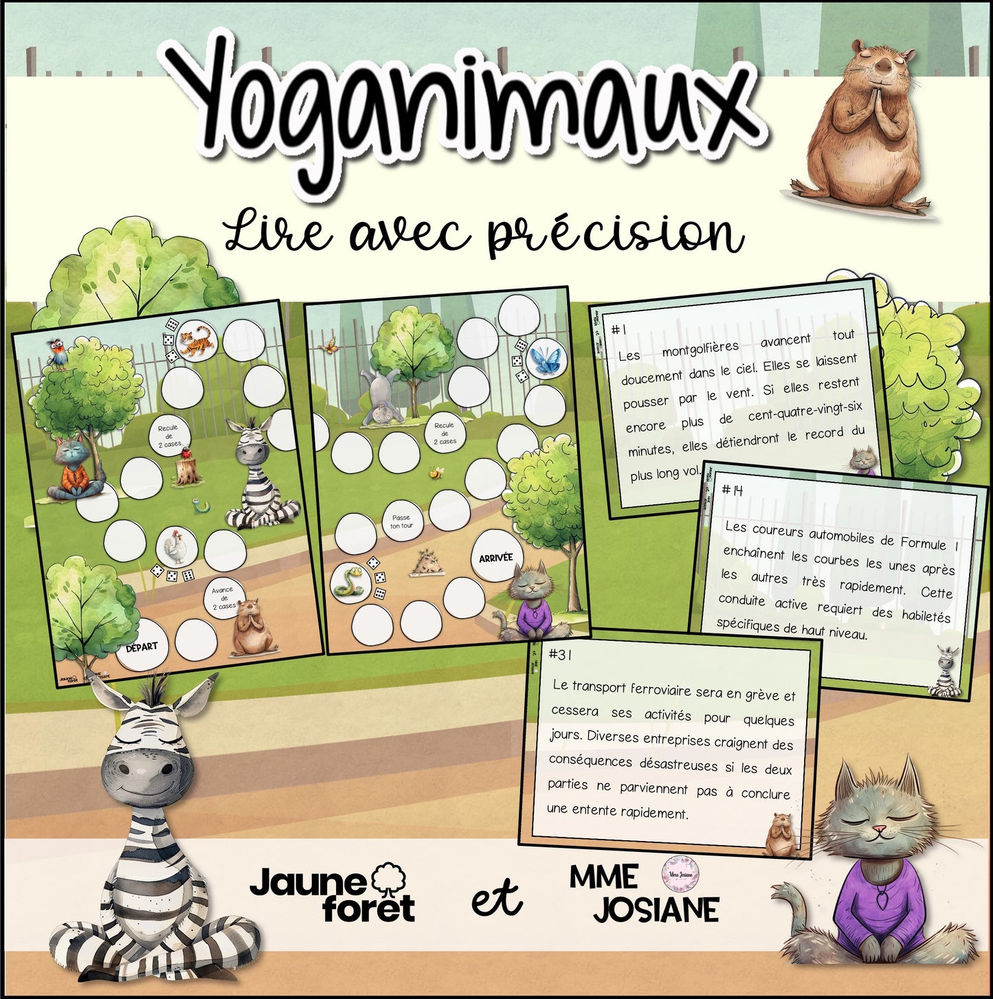 Trousse de fluidité en lecture
