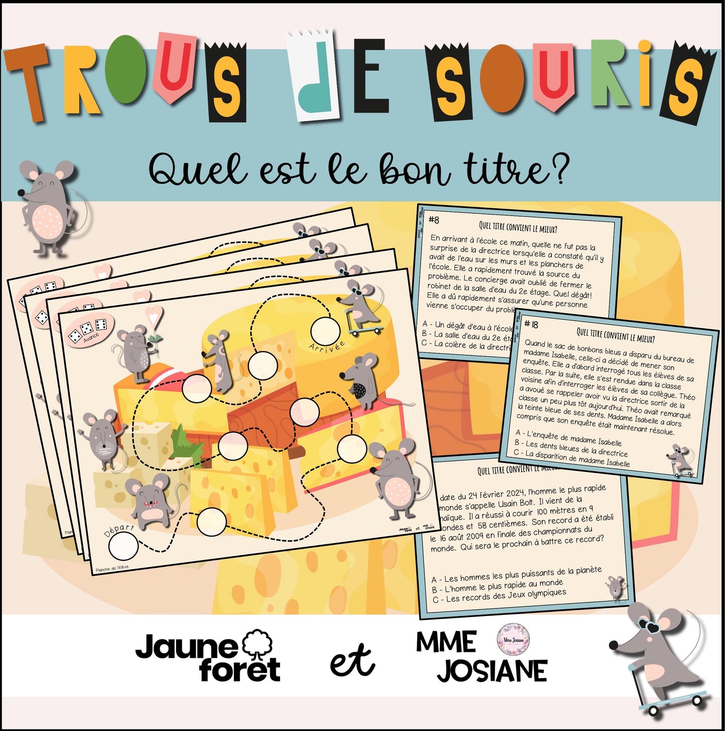 Trousse de compréhension en lecture - 2e cycle