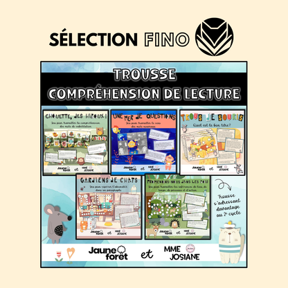 Trousse de compréhension en lecture - 2e cycle