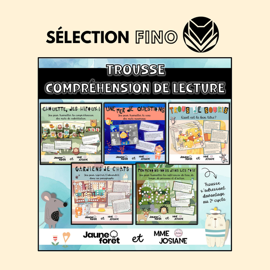 Trousse de compréhension en lecture - 2e cycle