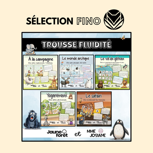 Trousse de fluidité en lecture
