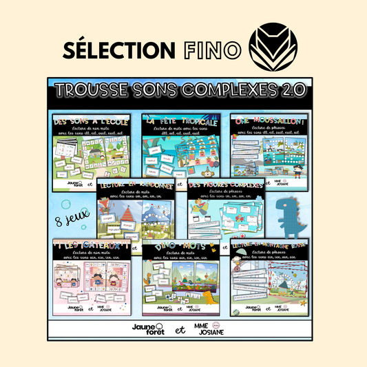 Trousse de lecture - Sons complexes 2.0
