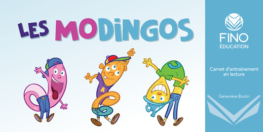 Les Modingos: Carnet d'entrainement en lecture