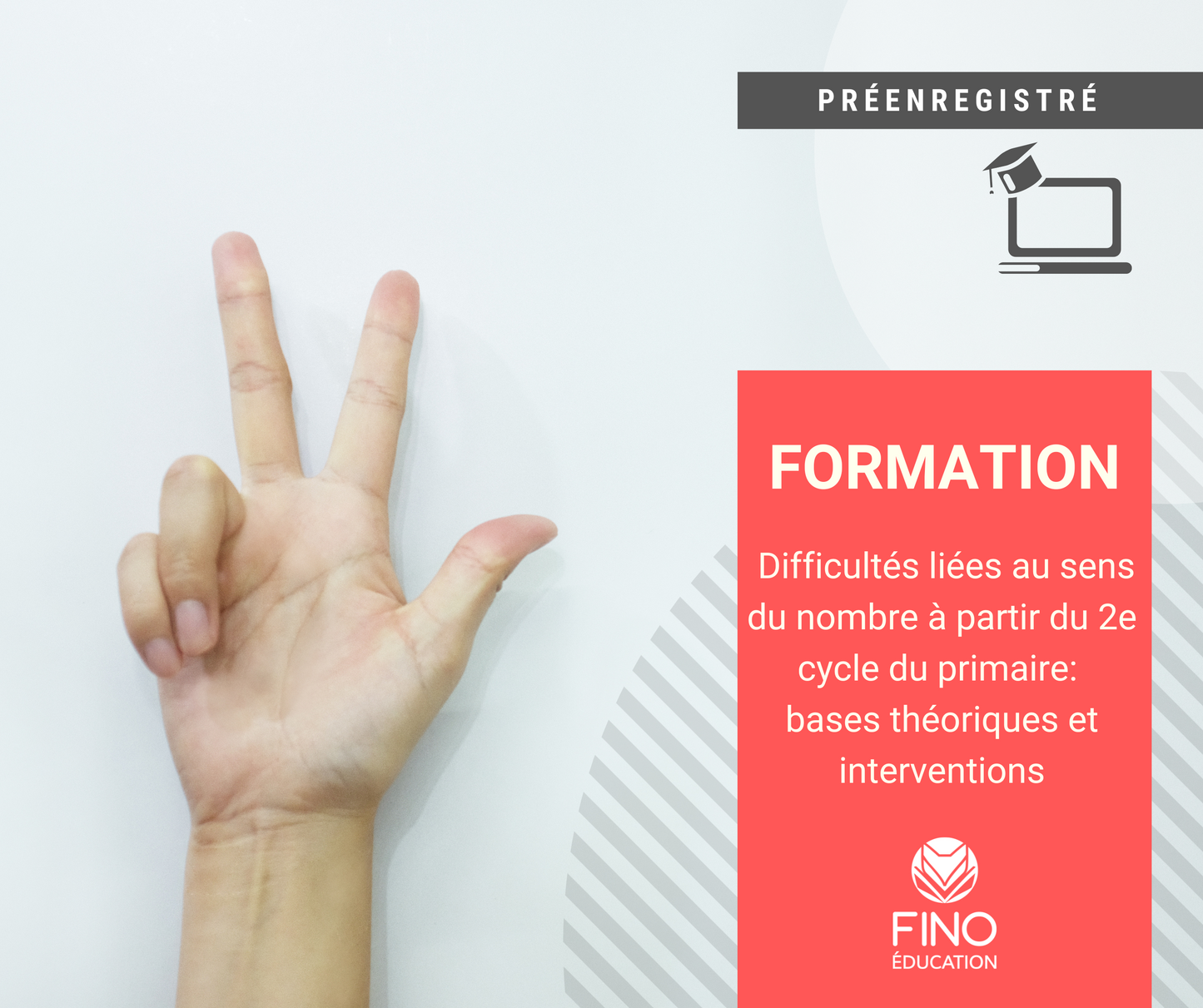 Difficultés liées au sens du nombre à partir du 2e cycle du primaire : bases théoriques et interventions (préenregistré)