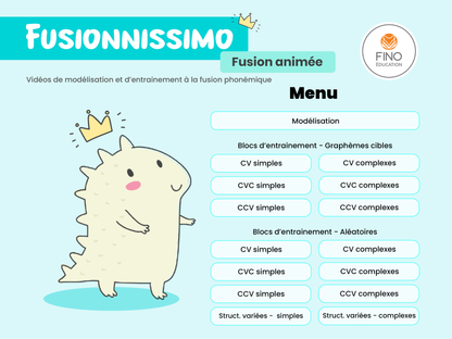 Fusionnissimo - Fusion animée (abonnement annuel)