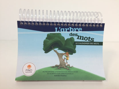 L'arbre des mots - Le calendrier des mots