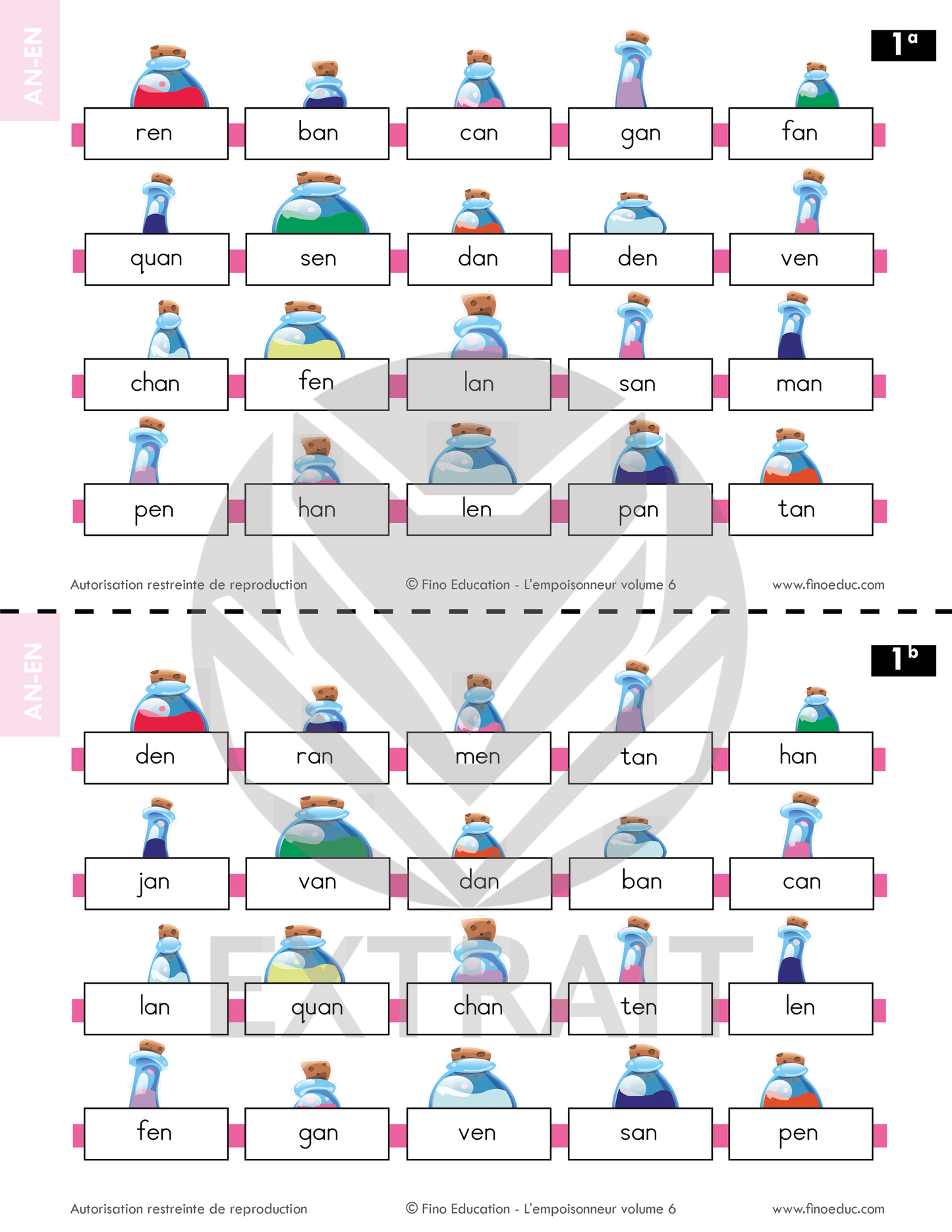 L'empoisonneur vol. 6 - graphèmes complexes de base