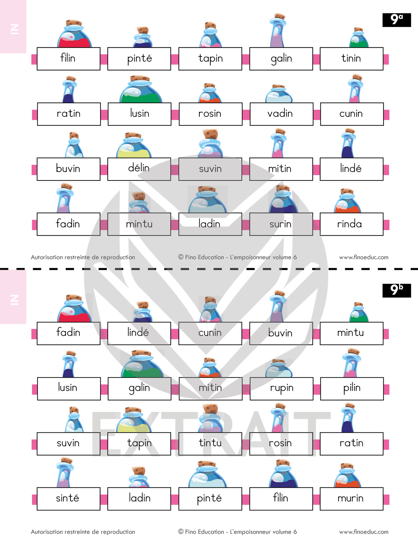 L'empoisonneur vol. 6 - graphèmes complexes de base
