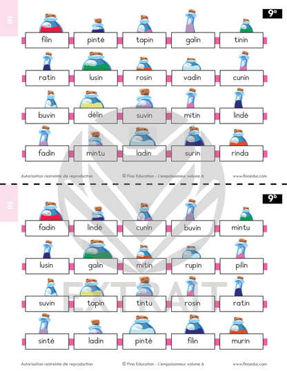 L'empoisonneur vol. 6 - graphèmes complexes de base