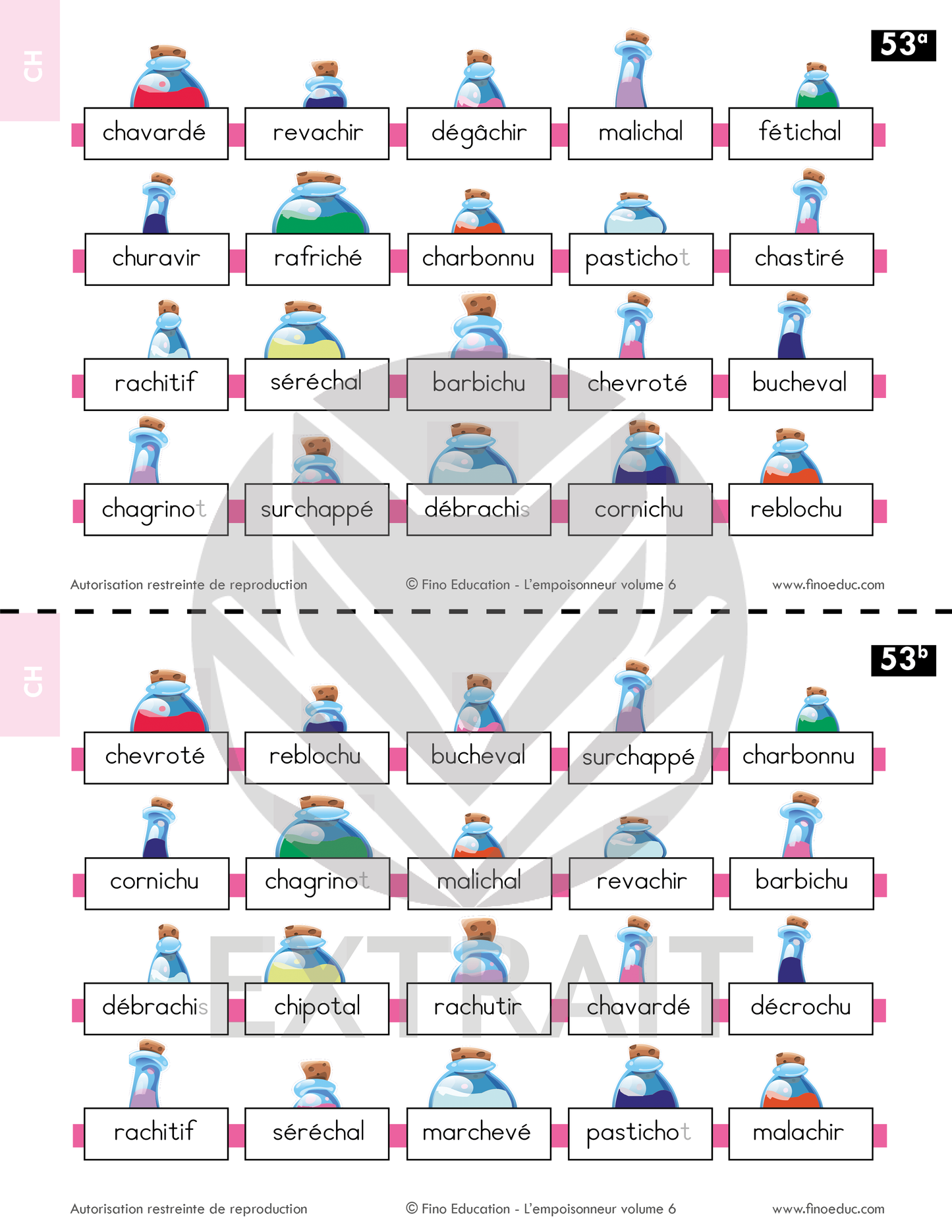 L'empoisonneur vol. 6 - graphèmes complexes de base
